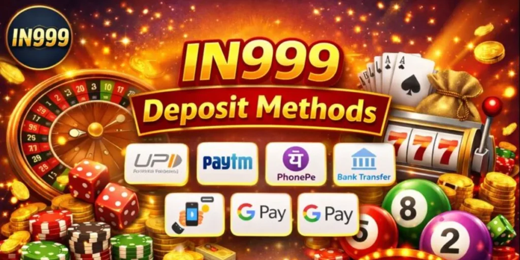 IN999 Deposit Methods