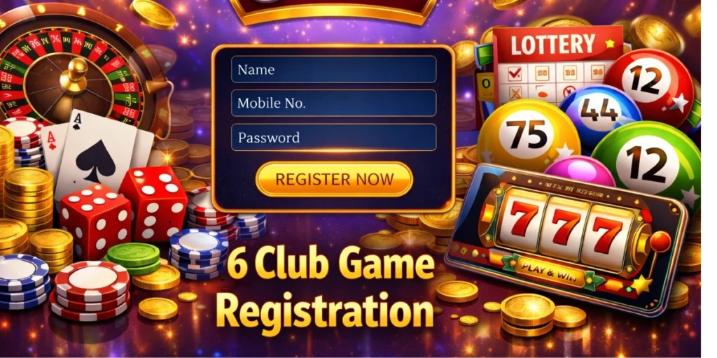 6 Club Game Registration