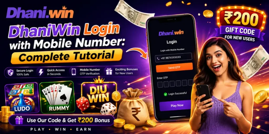 DhaniWin Login